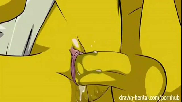 Cкриншот Simpsons Sex. Famous Toons Facial. Симпсоны. Секс Мардж и Гомэр. Порно Мультик.