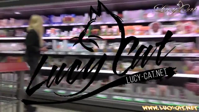 Cкриншот Lucy Cat в супермаркете , порно , минет , POV , sex, porno, blowjob